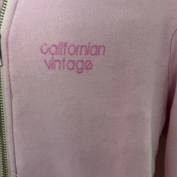 californian vintage, MADE IN LOS ANGELES full zip hoodie size 6 - Picture 5 of 5